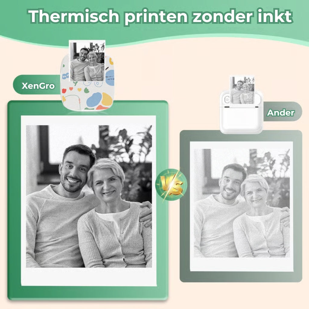 XenGro Draagbare Labelprinter & Sticker Maker