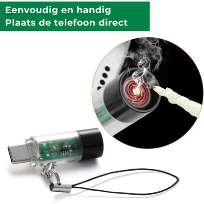 Mini Plasma Aansteker - USB-C Oplaadbaar