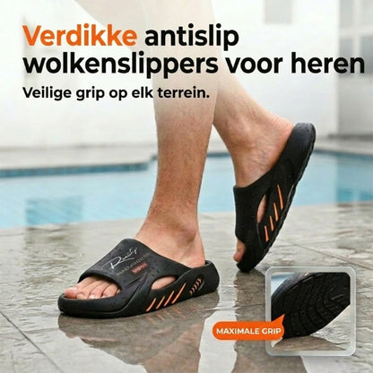 Antislip Dikte Zool Cloud Slippers voor Heren