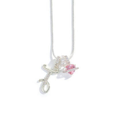 Elegante ketting met hartvormige hanger