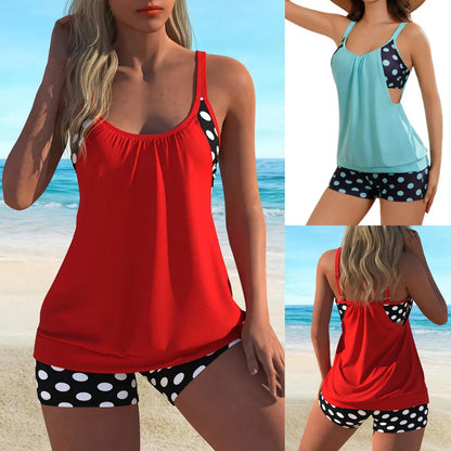 Dames Tweedelige Polkadot Bikini