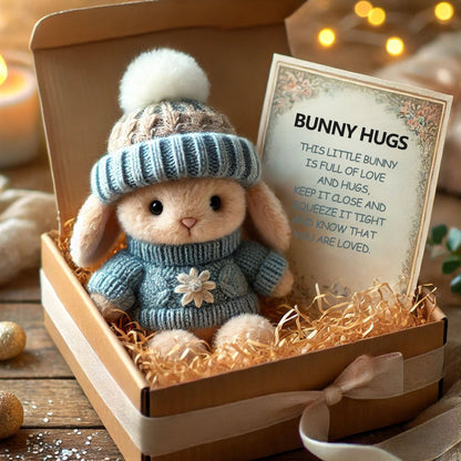 Handgemaakte Mini Konijnen Knuffeltjes - Leuk Paascadeau & Decoratie