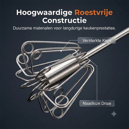 Handige Keukenhulp: Garde van RVS met Antislip Handvat