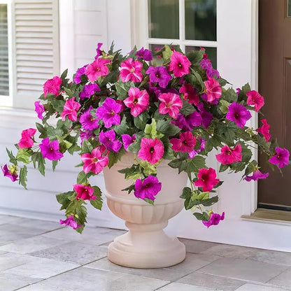Levensecht Kunst Petunia Boeket – Voor Binnen en Buiten
