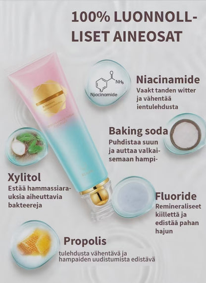 Valkaiseva hammastahna