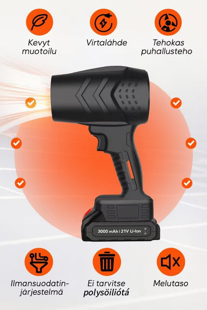 Langaton sähköinen hiustenkuivaaja