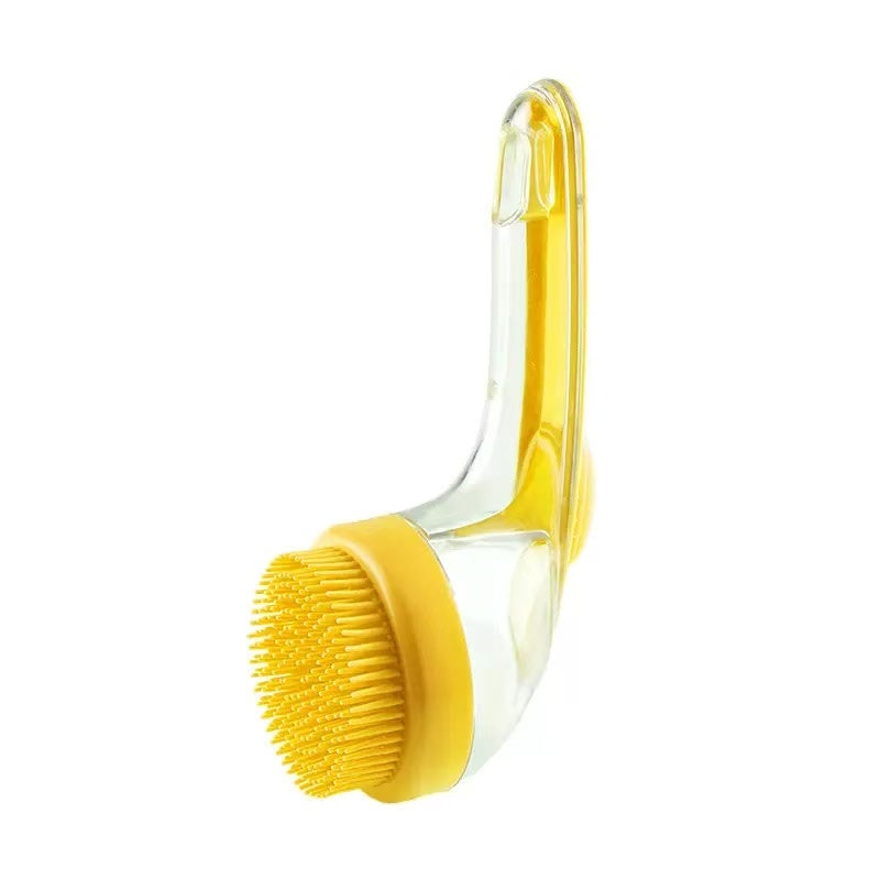 Honden Wasborstel met Shampoo Dispenser