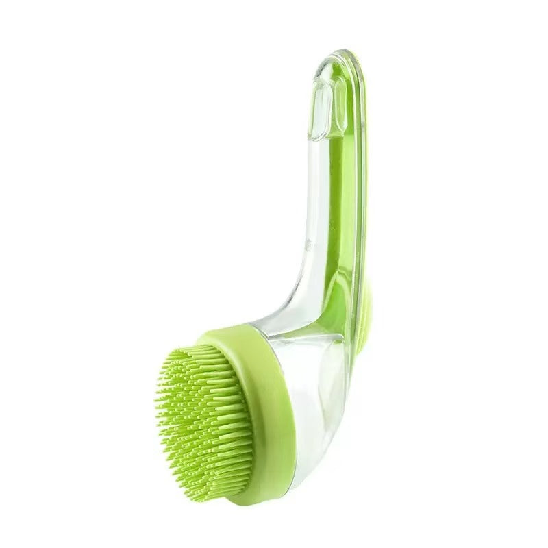 Honden Wasborstel met Shampoo Dispenser