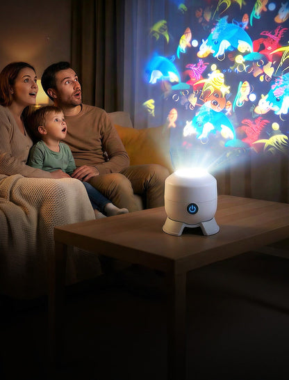 Roterende LED Projector Lamp – Dynamische Sfeerverlichting