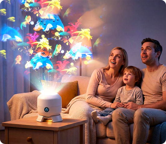 Roterende LED Projector Lamp – Dynamische Sfeerverlichting