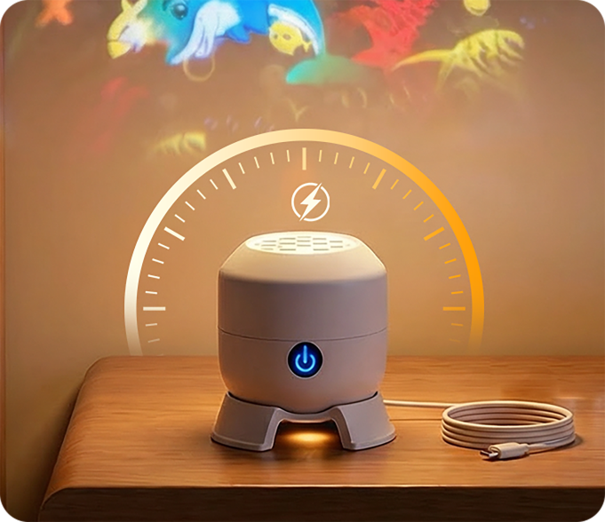 Roterende LED Projector Lamp – Dynamische Sfeerverlichting