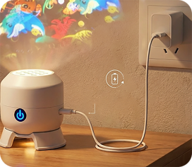 Roterende LED Projector Lamp – Dynamische Sfeerverlichting