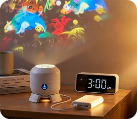 Roterende LED Projector Lamp – Dynamische Sfeerverlichting