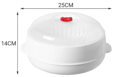 Magnetron Stomer Multifunctioneel - Met Warmhoudfunctie - Gezond Koken & Stomen