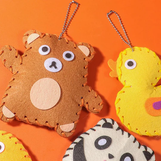 DIY Naaiset voor Kinderen - Creatieve Knutselset Dieren