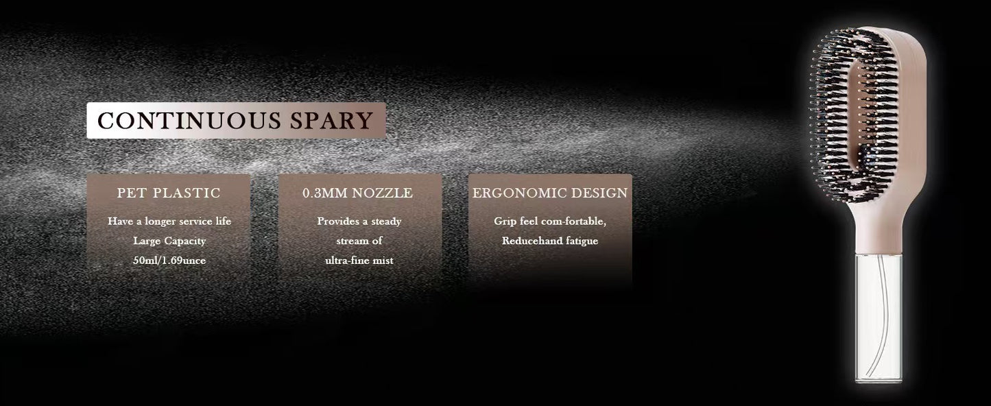 Multifunctionele Spray Haarborstel