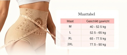 Corrigerende High Waist Shorts