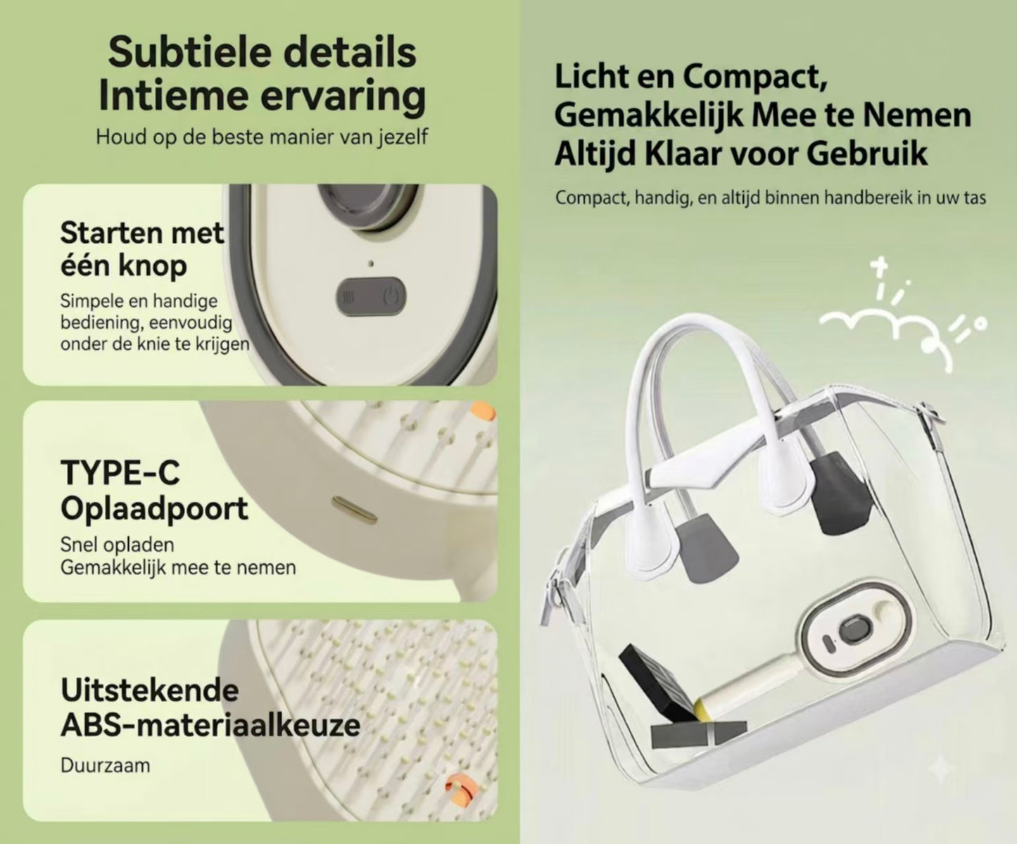 Elektrische Spray Airbag Massageborstel