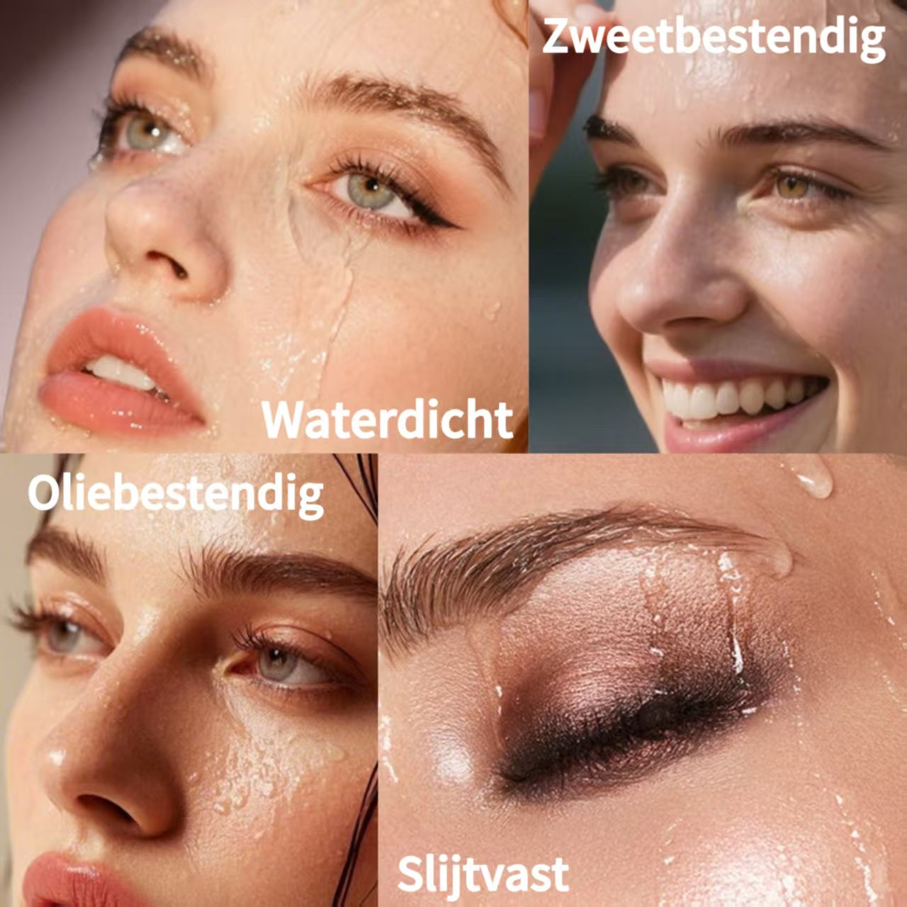 Tweekleurige Wenkbrauw Stempel Poeder (Dubbellaags)