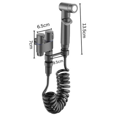 Bidet Sproeier Set voor Toilet – Hygiënische Handdouche & Reinigingsspuit