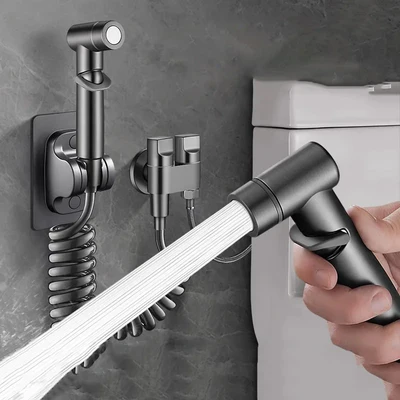 Bidet Sproeier Set voor Toilet – Hygiënische Handdouche & Reinigingsspuit