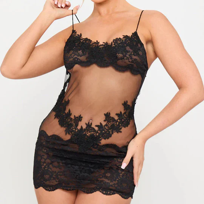 Icone™ Elegante Lingerie met Borduurwerk, Tule en Kant
