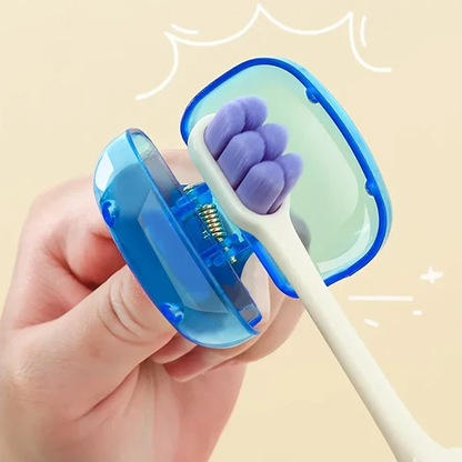 Hygiënische Draagbare Reistandenborstelset（1 Set 5 Stuks）