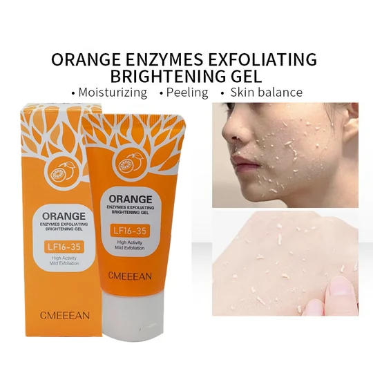 🍊 Tijdelijke aanbieding: 1+1 gratis (Koop 1, krijg 1 gratis)! Sinaasappel peeling gel – verwijdert op milde wijze dode huidcellen ✨