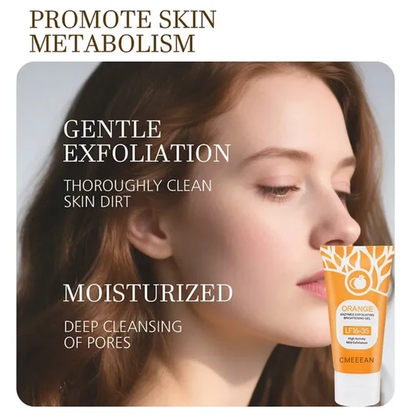 🍊 Tijdelijke aanbieding: 1+1 gratis (Koop 1, krijg 1 gratis)! Sinaasappel peeling gel – verwijdert op milde wijze dode huidcellen ✨