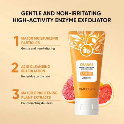 🍊 Tijdelijke aanbieding: 1+1 gratis (Koop 1, krijg 1 gratis)! Sinaasappel peeling gel – verwijdert op milde wijze dode huidcellen ✨