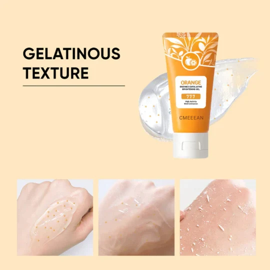 🍊 Tijdelijke aanbieding: 1+1 gratis (Koop 1, krijg 1 gratis)! Sinaasappel peeling gel – verwijdert op milde wijze dode huidcellen ✨