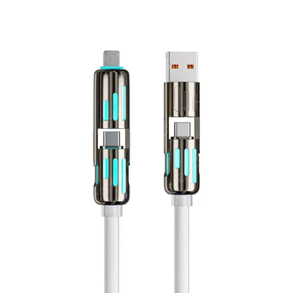 4-in-1 USB-snellaadkabel