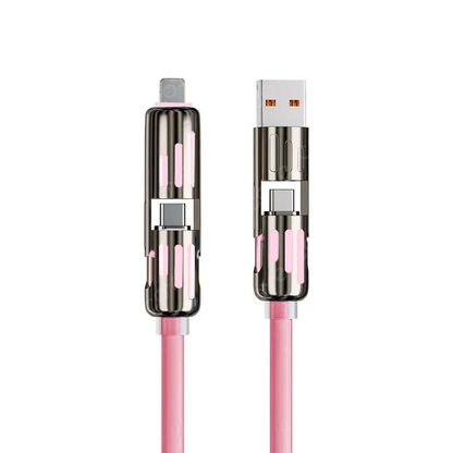 4-in-1 USB-snellaadkabel