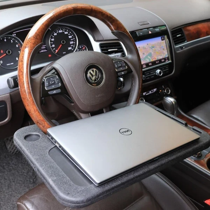 Dubbelzijdige stuurwieltafel voor de auto – laptoptafel