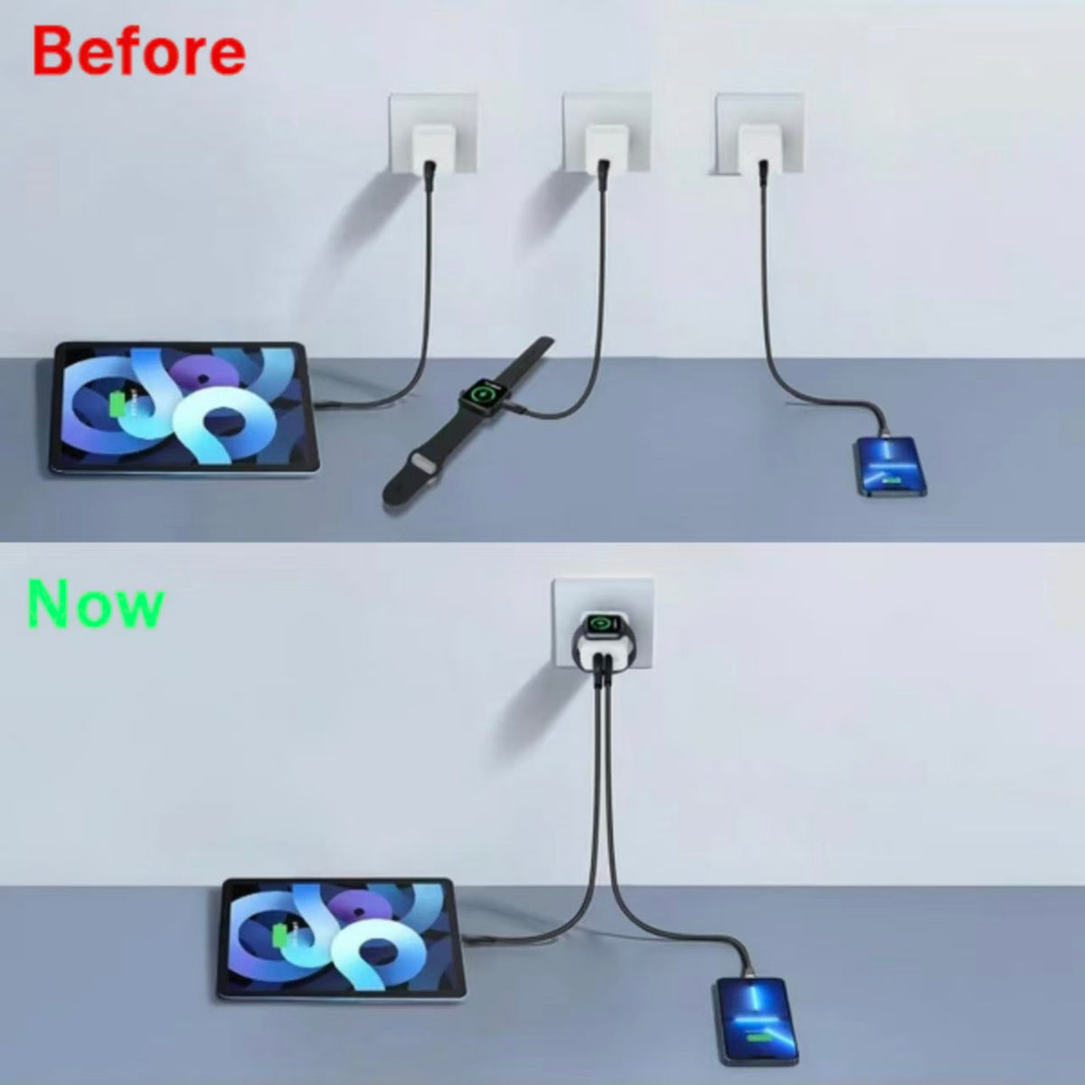 3-in-1 wandoplader