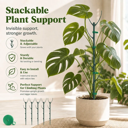 Stapelbare plantensteun
