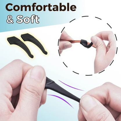 Antislip siliconen oorhaken voor brillen – Brillenpootjes houders