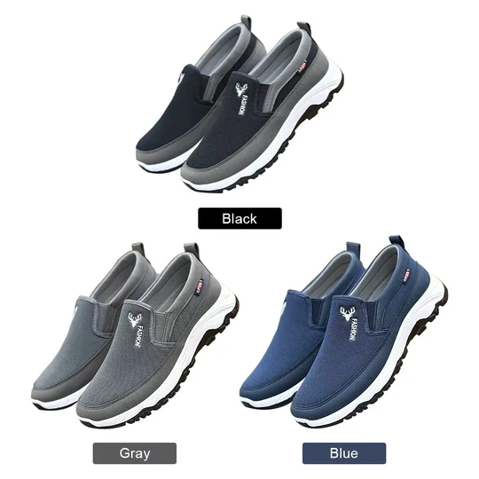 Klassieke en lichte bootschoenen voor heren – Comfortabele casual slip-on loafers