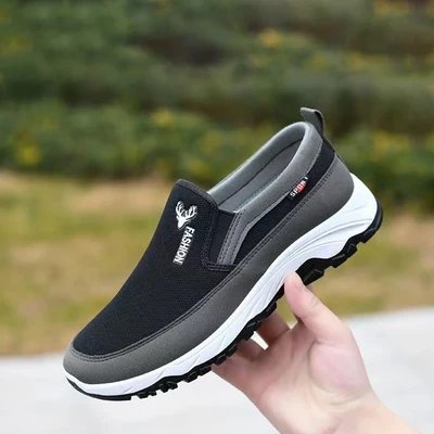 Klassieke en lichte bootschoenen voor heren – Comfortabele casual slip-on loafers