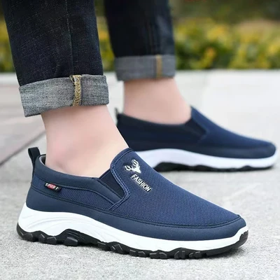 Klassieke en lichte bootschoenen voor heren – Comfortabele casual slip-on loafers