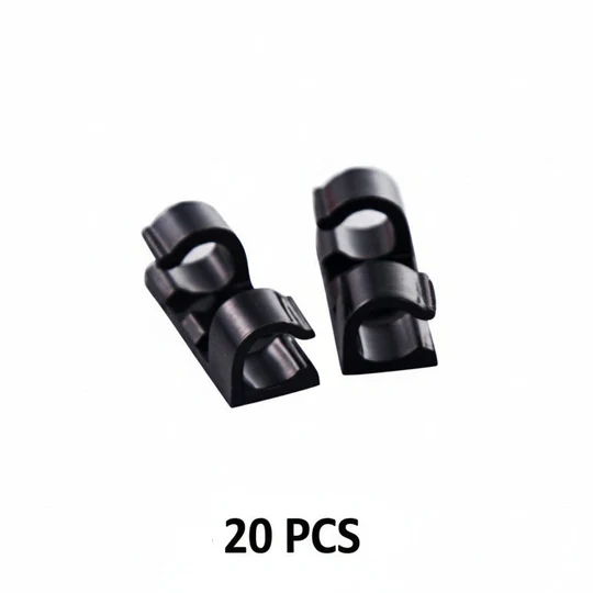 Zelfklevende kabelclips – handig en praktisch, de perfecte kabelhouder voor bureau en thuis