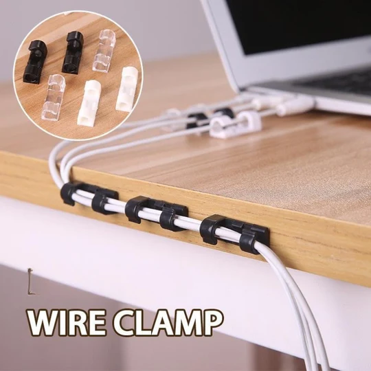 Zelfklevende kabelclips – handig en praktisch, de perfecte kabelhouder voor bureau en thuis