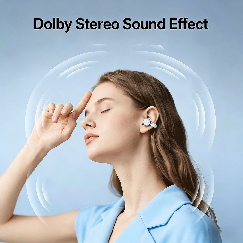 2-in-1 draadloze Bluetooth-oordopjes met oorhaken en oortips – 30 uur afspeeltijd