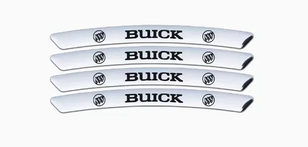 3D metalen stickers voor autobanden/velgen