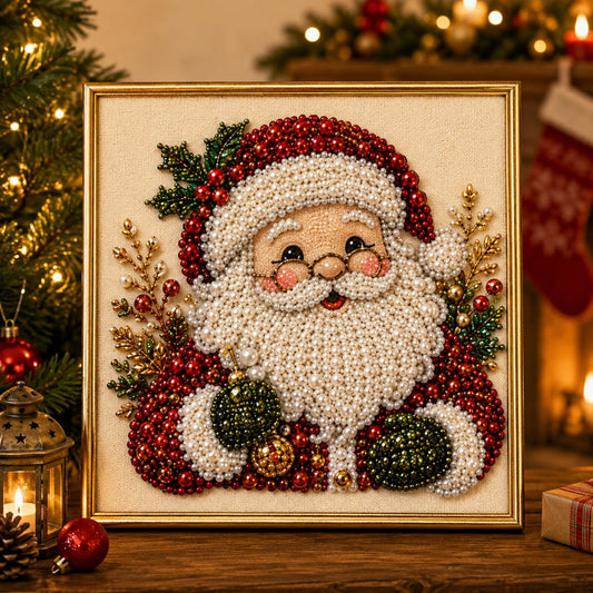 🔥 Tijdelijke aanbieding: 50% korting! 🎨💎 Kerstthema DIY diamond painting set – perfect voor beginners 🎄