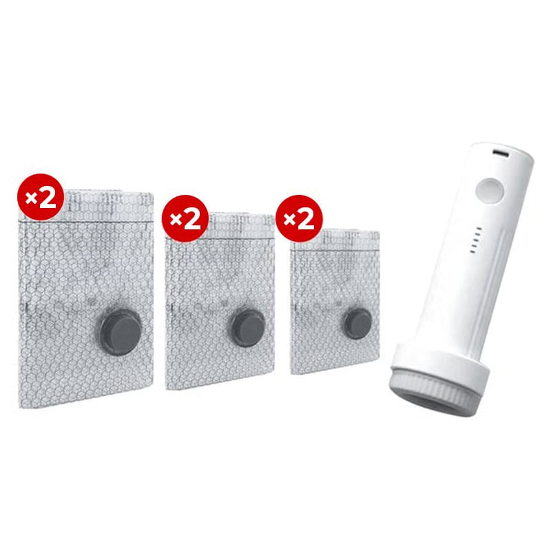 Draadloze Reis Vacuümzak Set – Compressiezakken met Elektrische Pomp