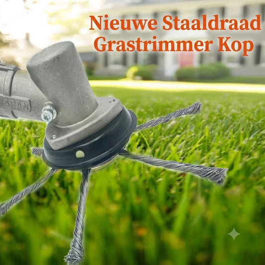 6-inch onkruidverwijderings kop van staaldraad voor grasmaaiers