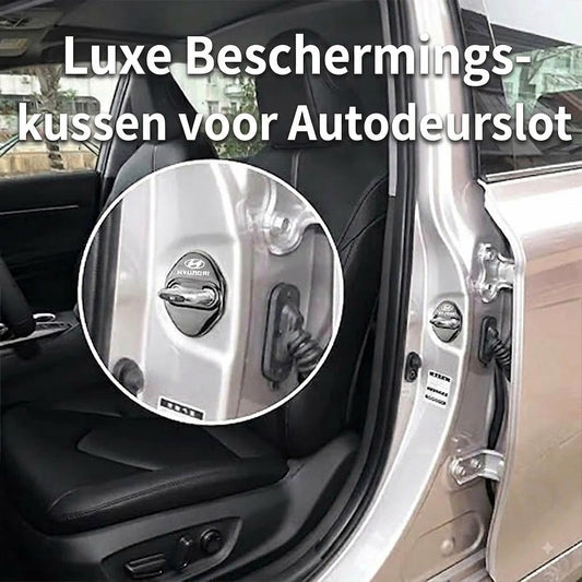 Beschermpad voor autodeurslot | 4-delige set.