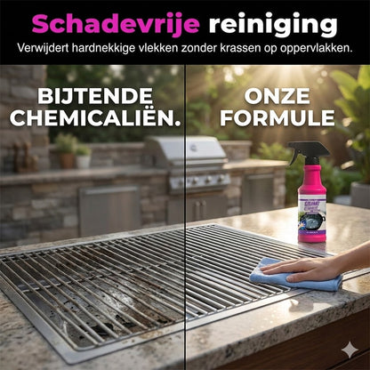 Krachtige BBQ Reiniger Spray – Snelle Vetoplosser voor Grill en Barbecue