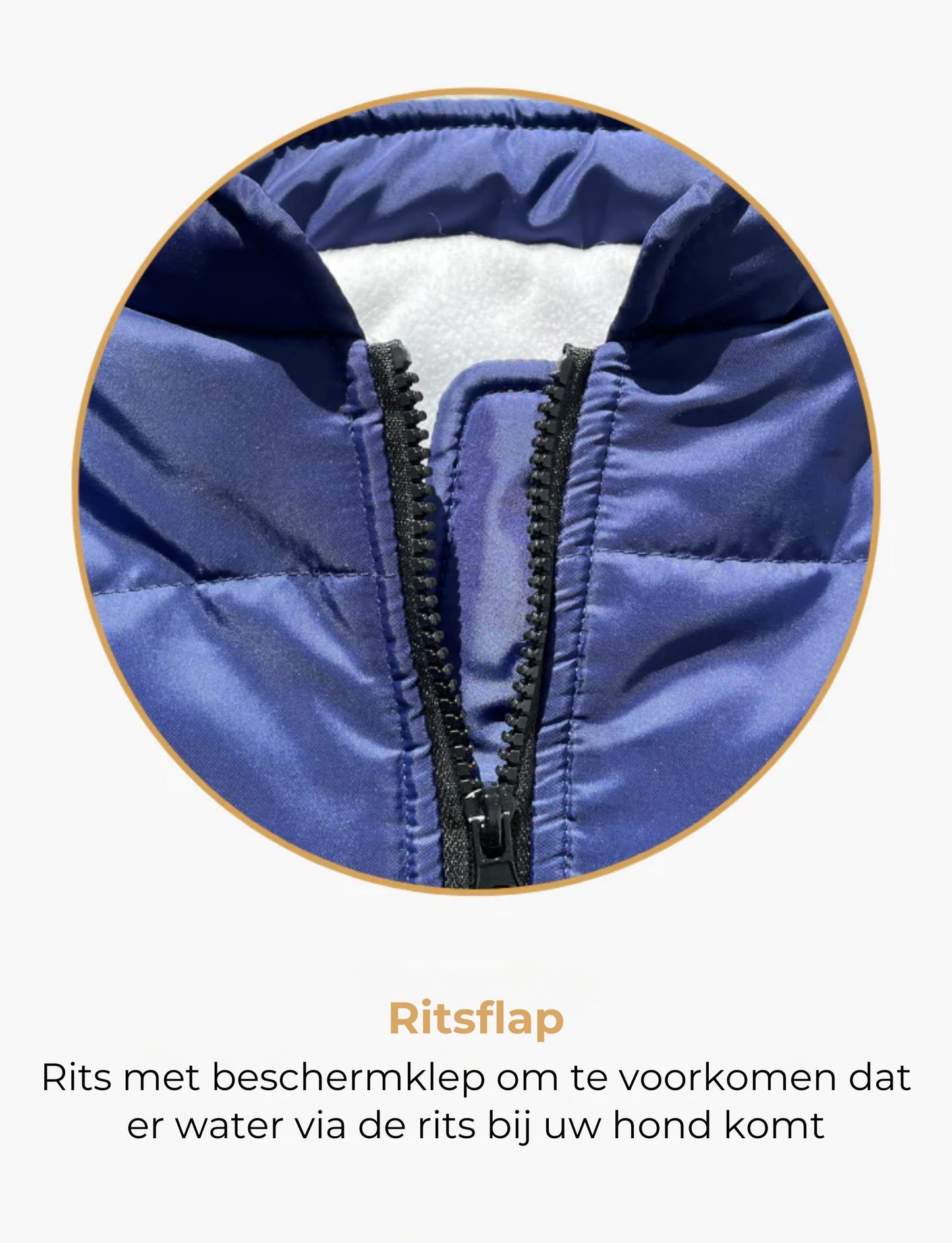 DoggyKings™ Hondenjas met Tuigje - Waterdicht & Warm (3-in-1 Design)